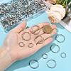 100Pcs Iron Split Key Rings IFIN-FS0001-65B-5