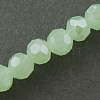 Electroplate Glass Beads Strands EGLA-R018-4mm-1-2