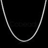 Non-Tarnish 316 Surgical Stainless Steel Snake Chain Necklaces NJEW-BB31289-24-2