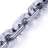 Handmade Acrylic Cable Chains AJEW-JB00673-08-2