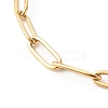 304 Stainless Steel Paperclip Chains Bracelet X-BJEW-JB06523-01-4