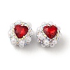 Polymer Clay Rhinestone Beads RGLA-D050-04A-3