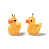 Opaque Resin Pendants X-RESI-S356-065-2