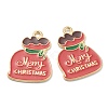 Alloy Enamel Pendants ENAM-J649-31LG-B-1