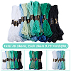 3 Sets 3 Style 6-Ply Polyester Embroidery Floss OCOR-GF0003-41B-2
