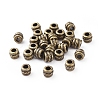 Tibetan Style Alloy Spacer Beads X-MLF0447Y-1