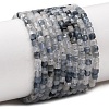 Natura Blue Rutilated Quartz Beads Strands GG-CBA9631-B01-01-2
