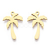201 Stainless Steel Pendants STAS-T052-48G-1