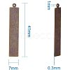 Metal Tags KK-PH0034-36R-2