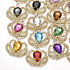 Brass Cabochons KK-T043-02G-1