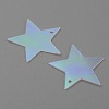 Rainbow Iridescent PVC Paillette/Sequins Pendants KY-WH0046-100F-1