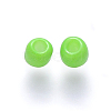 6/0 Baking Paint Glass Round Seed Beads SEED-S036-01C-16-2