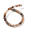 Natural Striped Agate/Banded Agate Beads Strands G-Z060-A01-A14-3