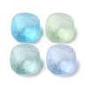 Frosted Glass Rhinestone Cabochons RGLA-G022-03A-1