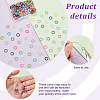 PandaHall Elite 225Pcs 15 Colors SPray Painted Zinc Alloy Jump Rings FIND-H0010-91A-4