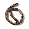 Tibetan Style dZi Beads Strands G-A024-01S-3