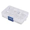 1Box Jewelry Findings 20PCS Alloy Lobster Claw Clasps FIND-X0001-S-B-2