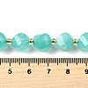 Natural Quartz Dyed Beads Strands G-U023-A02-20-5