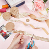 15 Yards 3 Styles Polyester Single Face Velvet Ribbons SRIB-BC0001-31A-3