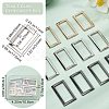 15Pcs 3 Colors Alloy Buckles DIY-GF0006-13B-2