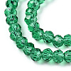 Glass Beads Strands EGLA-A034-T6mm-D18-3
