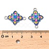 3D Printed Alloy Connector Rhinestone Settings FIND-B051-02B-P-3