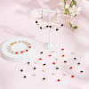 75Pcs 3 Colors Light Gold Plated Alloy Enamel Beads ENAM-AR0001-92-4