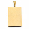 201 Stainless Steel Pendants STAS-S105-LA460-4-2