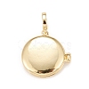 Mother's Day Brass Micro Pave Cubic Zirconia Locket Pendants KK-A161-45G-2