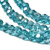 Transparent Glass Beads EGLA-A035-T4mm-B12-3