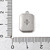 Brass Micro Pave Cubic Zirconia Pendants KK-D283-30P-04-3