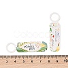 100Pcs Paper Leaf Printed Price Tags CDIS-H007-09-3