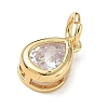 Brass Pave Cubic Zirconia Charms KK-CBA56EF-34A-G05-2