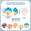 50Pcs Opaque Resin Decoden Cabochons CRES-PH0001-20-5