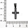 Ion Plating(IP) 304 Stainless Steel Pendants STAS-H453-03B-3