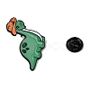 Dinosaur with Hat Enamel Pins LS-JEWB-D310-08EB-01-2