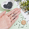 2Strands Non-magnetic Synthetic Hematite Beads Strands G-NB0005-01B-3