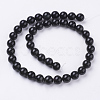 Natural Obsidian Beads Strands G-G099-10mm-24-3
