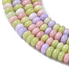 Ombre Effect Dyed Glass Beads Strands LS-GLAA-C043-01D-3