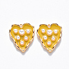 Brass Enamel Pendants KK-T049-054G-05-NF-1