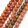 Tibetan Style Mixed Pattern dZi Beads G-K166-03-8mm-L2-1