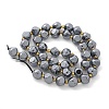 Terahertz Stone Round Beads Strands G-R002-01C-1