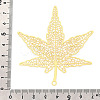 Brass Filigree Big Pendants KKC-T003-19G-3