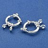 304 Stainless Steel Spring Ring Clasps STAS-G190-17S-A-2