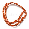 Synthetic Imperial Jasper Beads Strands G-F762-A09-01-3