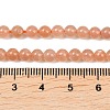 Natural Sunstone Beads Strands G-G342-A01-4.5mm-5