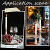 Iron Candlestick Set DIY-WH20002-627G-4