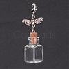 Mixed Shape Glass Bottle Big Pendants HJEW-JM00261-2