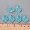 Transparent Frosted Acrylic Pendants MACR-S371-03A-755-4