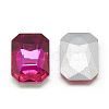 Pointed Back Glass Rhinestone Cabochons RGLA-T079-6x8mm-09-2